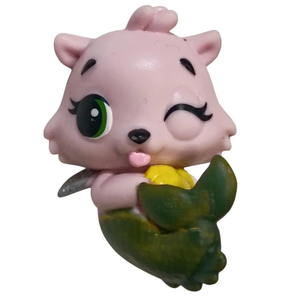 Hatchimals CollEGGtibles Mermal Magic Season 5 Pink Mer-Swotter Silver Wings